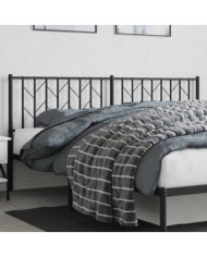 Tête de lit métal noir 180 cm | Mobilier & Déco