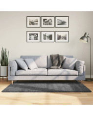 Tapis OVIEDO à poils courts anthracite 80x150 cm | Mobilier & Déco