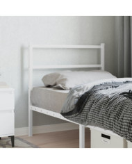 Tête de lit métal blanc 90 cm | Mobilier & Déco