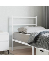 Tête de lit métal blanc 75 cm | Mobilier & Déco