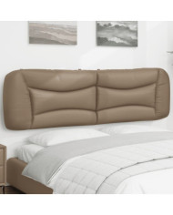 Coussin de tête de lit cappuccino 180 cm similicuir | Mobilier & Déco