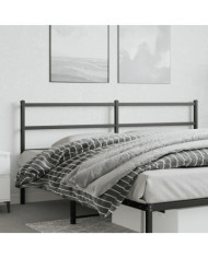 Tête de lit métal noir 193 cm | Mobilier & Déco