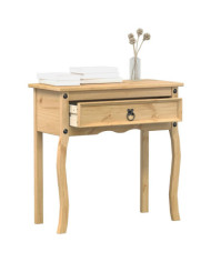 Table console Corona 73x35x73 cm bois de pin massif | Mobilier & Déco
