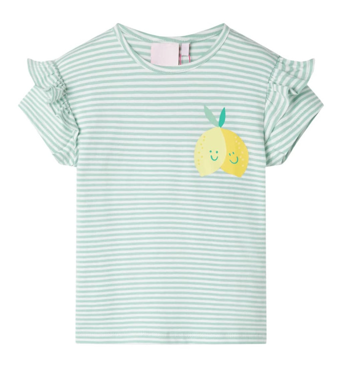 T-shirt pour enfants menthe 140 | Mobilier & Déco