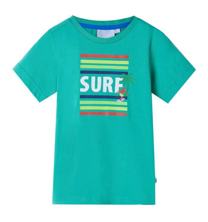 T-shirt pour enfants vert 116 | Mobilier & Déco