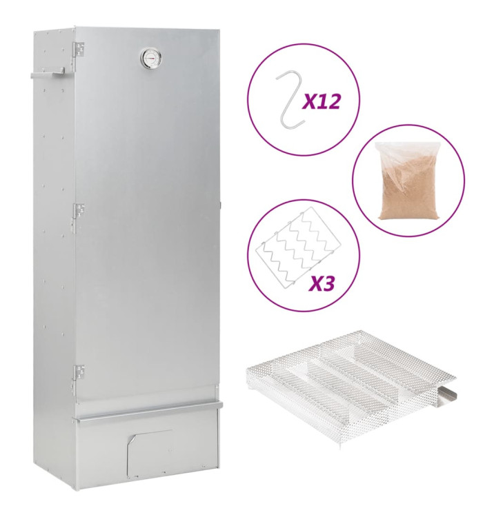 Fumoir à four à BBQ générateur de fumée froide acier galvanisé | Mobilier & Déco