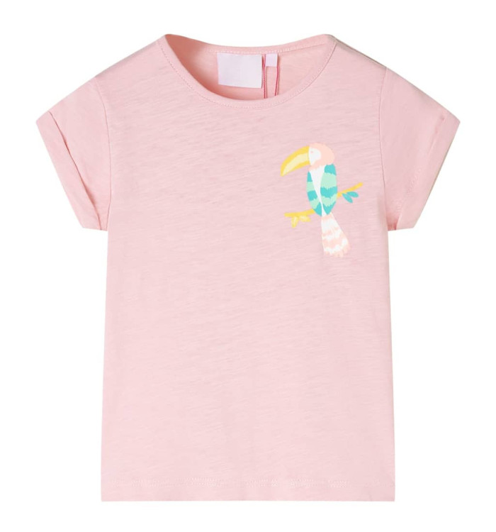 T-shirt pour enfants rose clair 92 | Mobilier & Déco