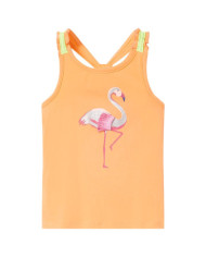 Débardeur pour enfants orange vif 116 | Mobilier & Déco