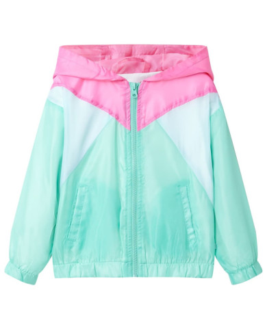 Veste à capuche avec fermeture éclair pour enfants multicolore 92 | Mobilier & Déco