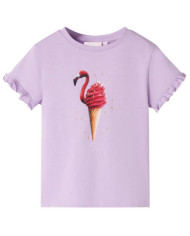 T-shirt enfants lilas 140 | Mobilier & Déco