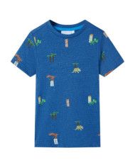 T-shirt pour enfants mélange de bleu foncé 92 | Mobilier & Déco