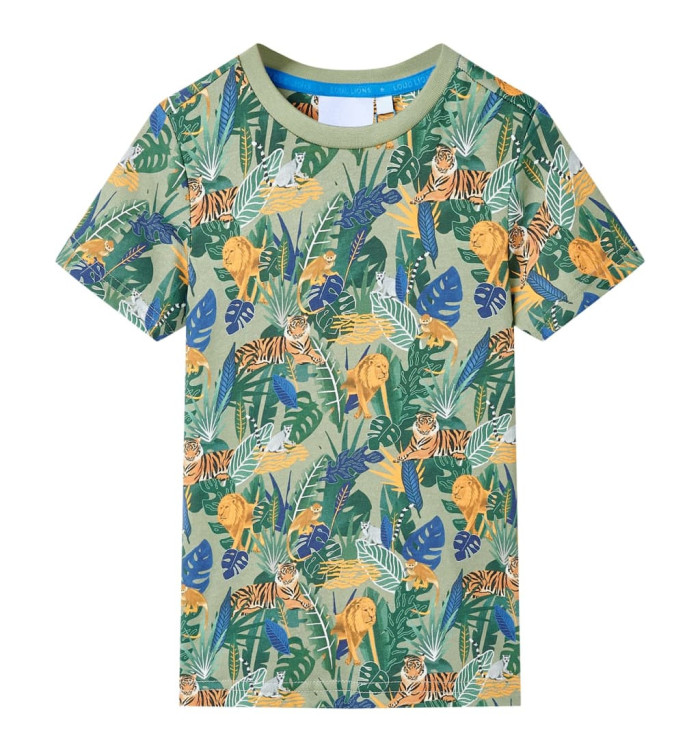 T-shirt pour enfants avec manches courtes multicolore 92 | Mobilier & Déco