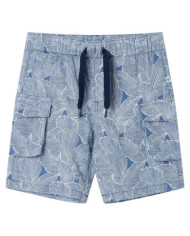 Short pour enfants avec cordon de serrage bleu foncé 116 | Mobilier & Déco