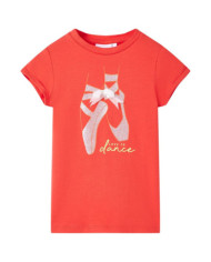 T-shirt pour enfants rouge 92 | Mobilier & Déco
