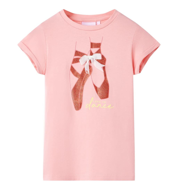 T-shirt pour enfants rose 128 | Mobilier & Déco