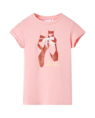 T-shirt pour enfants rose 128 | Mobilier & Déco