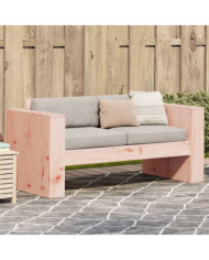 Canapé de jardin 2 places 134x60x62 cm bois massif de douglas | Mobilier & Déco