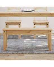 Banc à manger Panama 105x30x45 cm bois massif de pin | Mobilier & Déco
