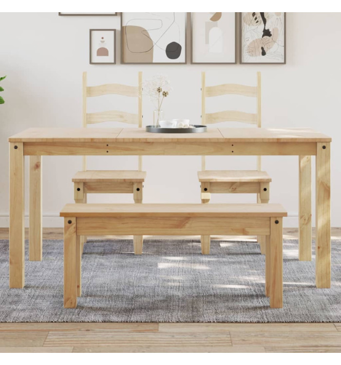 Table à manger Panama 160x80x75 cm bois massif de pin | Mobilier & Déco
