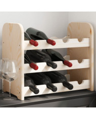 Casier à vin 43x25x37 cm bois de pin massif | Mobilier & Déco