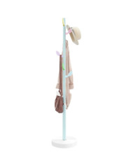 Porte-manteau bleu 172 cm fer enduit de poudre | Mobilier & Déco