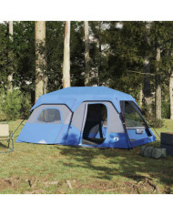 Tente familiale 9 personnes bleu libération rapide imperméable | Mobilier & Déco