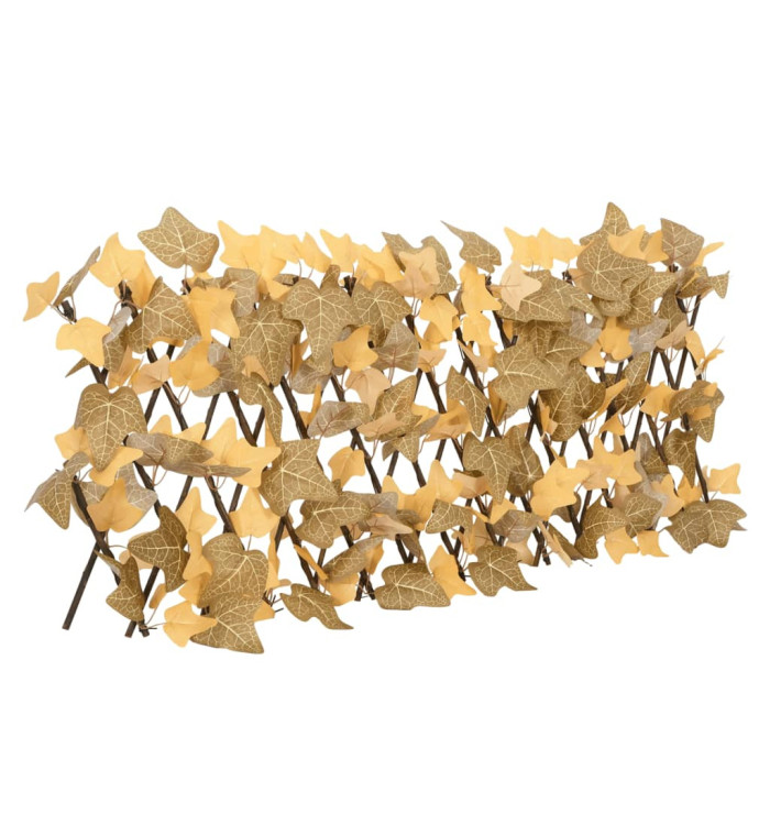 Treillis de feuille d'érable artificiel extensible 180x30 cm | Mobilier & Déco