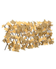  Treillis de feuille d'érable artificiel extensible 180x30 cm | Mobilier & Déco