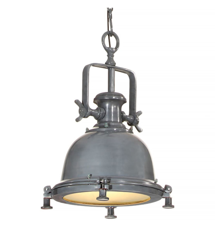 Lampe suspendue 34x34x146 cm aluminium | Mobilier & Déco