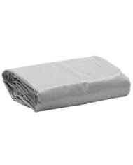 Bâche gris Ø 2,4 m 650 g/m² | Mobilier & Déco