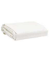 Bâche blanc Ø 3 m 650 g/m² | Mobilier & Déco