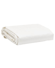 Bâche blanc Ø 2,6 m 650 g/m² | Mobilier & Déco