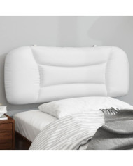 Coussin de tête de lit blanc 100 cm similicuir | Mobilier & Déco