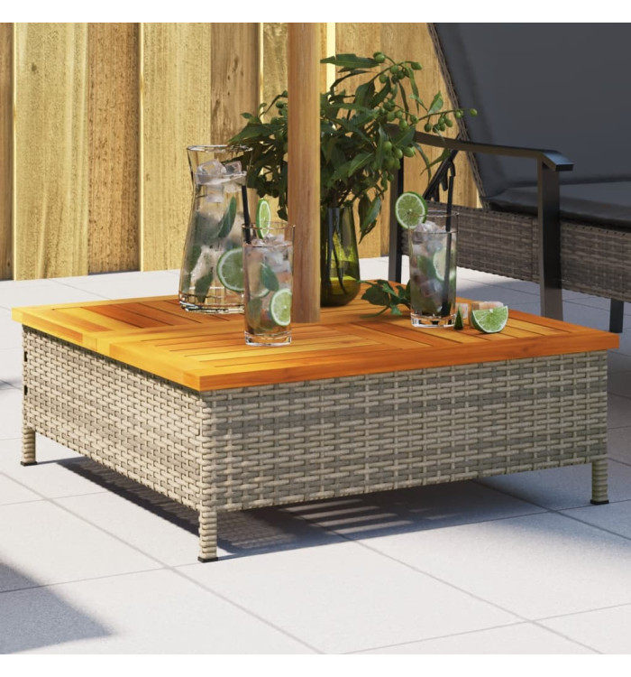 Couvercle de base de parasol gris 70x70x25 cm | Mobilier & Déco
