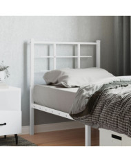 Tête de lit métal blanc 75 cm | Mobilier & Déco