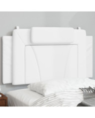 Coussin de tête de lit blanc 100 cm similicuir | Mobilier & Déco