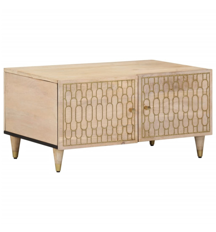 Table basse 80x50x40 cm bois de manguier massif | Mobilier & Déco