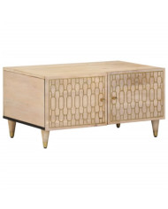 Table basse 80x50x40 cm bois de manguier massif | Mobilier & Déco