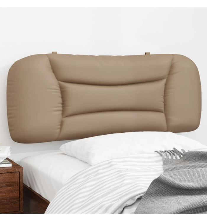 Coussin de tête de lit cappuccino 100 cm similicuir | Mobilier & Déco