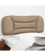 Coussin de tête de lit cappuccino 100 cm similicuir | Mobilier & Déco