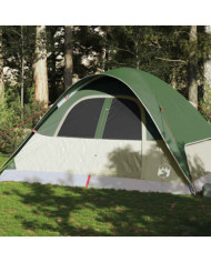 Tente familiale à dôme 6 personnes vert imperméable | Mobilier & Déco
