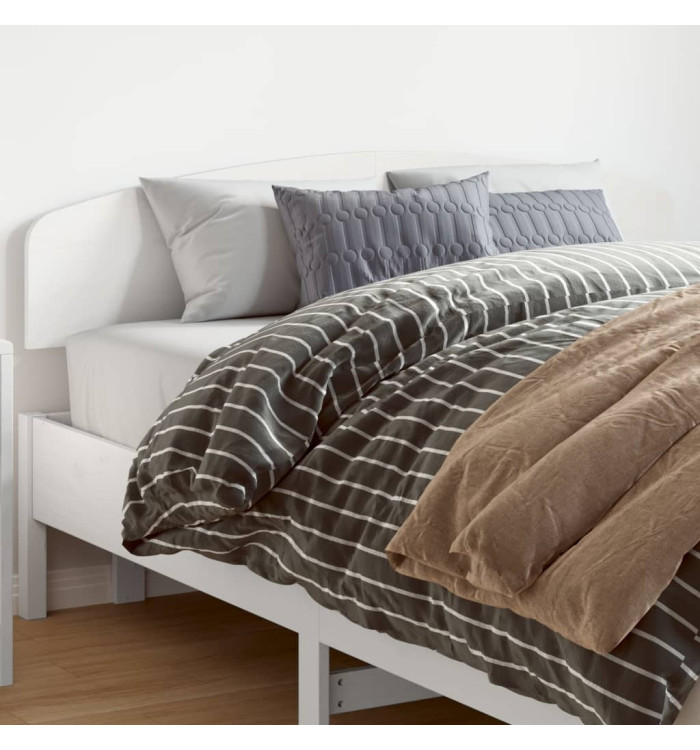Tête de lit blanc 160 cm bois massif de pin | Mobilier & Déco