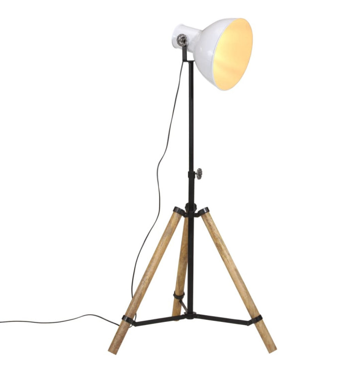 Lampadaire 25 W blanc 75x75x90-150 cm E27 | Mobilier & Déco