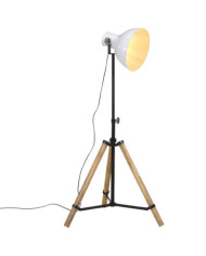 Lampadaire 25 W blanc 75x75x90-150 cm E27 | Mobilier & Déco