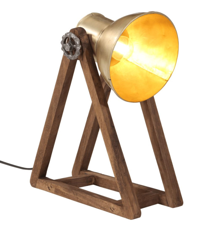 Lampe de bureau 25 W laiton antique 30x17x40 cm E27 | Mobilier & Déco