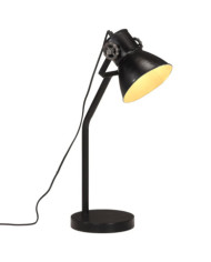 Lampe de bureau 25 W noir 17x17x60 cm E27 | Mobilier & Déco