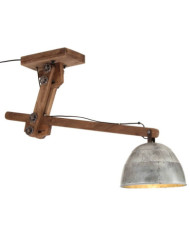 Plafonnier 25 W argent vintage 105x30x65-108cm E27 | Mobilier & Déco