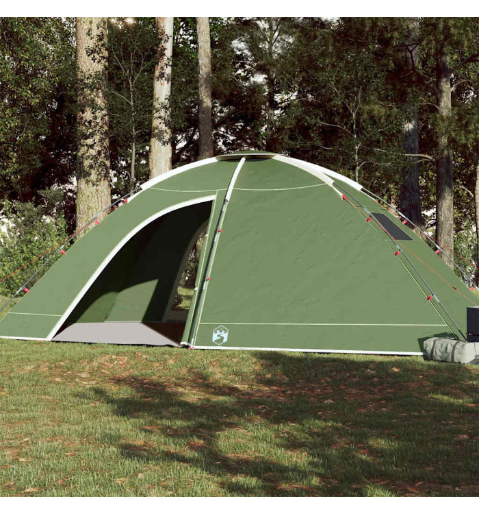 Tente de camping 8 personnes vert imperméable | Mobilier & Déco