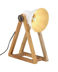 Lampe de bureau 25 W blanc 30x17x40 cm E27 | Mobilier & Déco
