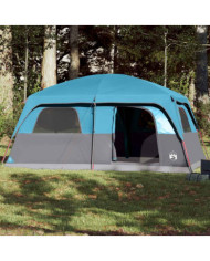 Tente de cabine familiale 10 personnes bleu imperméable | Mobilier & Déco